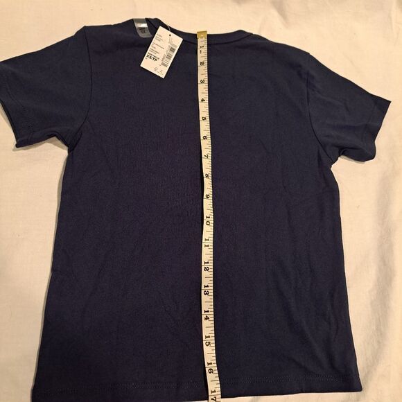 The Children's Place graphic t-shirt dinosaur Easter bunny scares eggs XS New! - Picture 5 of 6